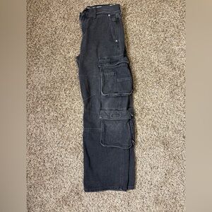 PacSun Dark Gray Cargo Pants for Men